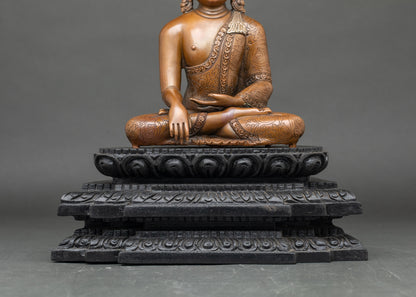 Shakyamuni Buddha Statue | Handcrafted Nepalese Meditation Idol