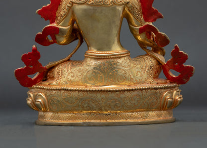 Green Tara Statue | Buddhist Goddess of Compassion