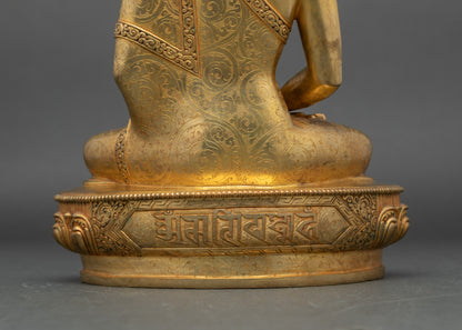 Amitabha Buddha Statue | Traditional Nepalese Buddhist Sculpture