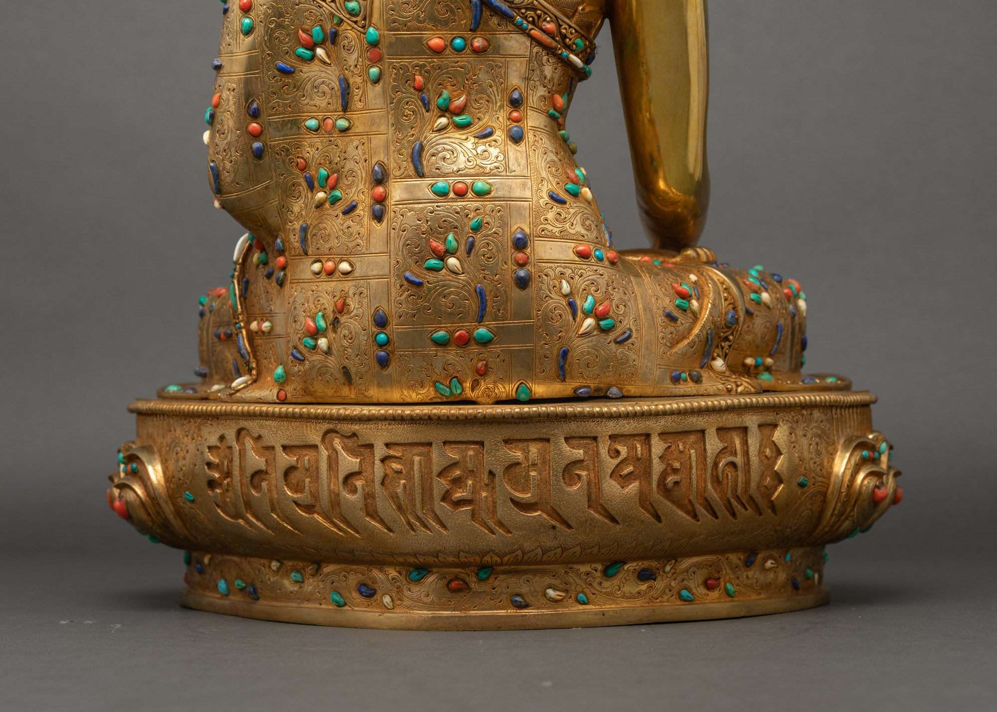 Shakyamuni Buddha Statue | Handcrafted Nepalese Buddhist Artwork