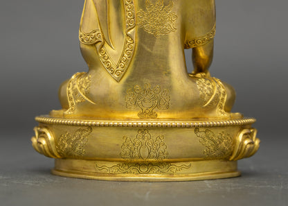 Shakyamuni Buddha Statue | Copper Sculpture for Spiritual Devotion