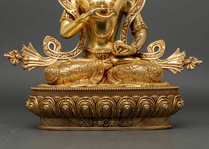 Vajrasattva Statue | Hand-Carved Buddhist Artwork