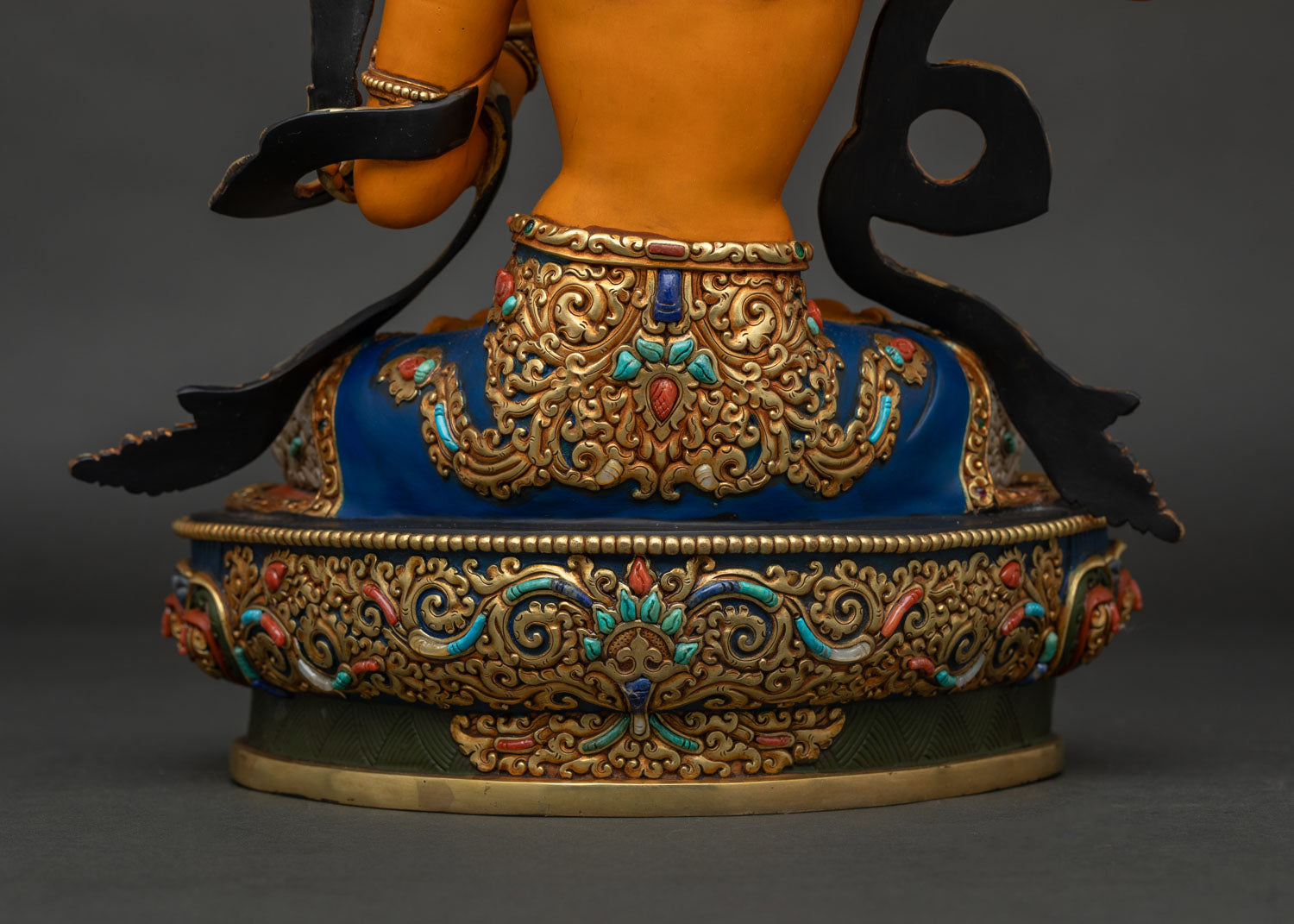 Wisdom Manjushri Statue | Fine Tibetan Buddhist Deity Sculpture