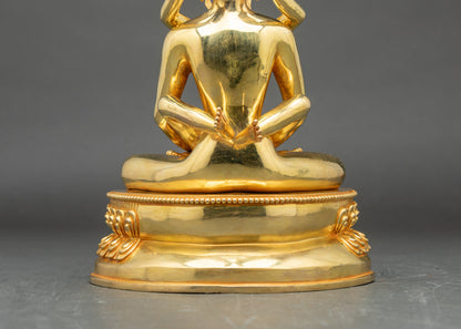 Primordial Buddha Samantabhadra Statue | Tibetan Buddhist Artwork