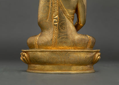 Enlightened Amitabha Buddha Figurine | Meditation and Altar Decor