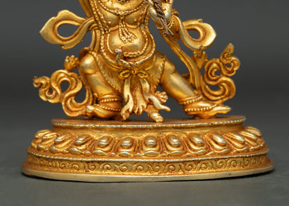 Handcrafted Vajrapani Statue | Wrathful Buddhist Protector