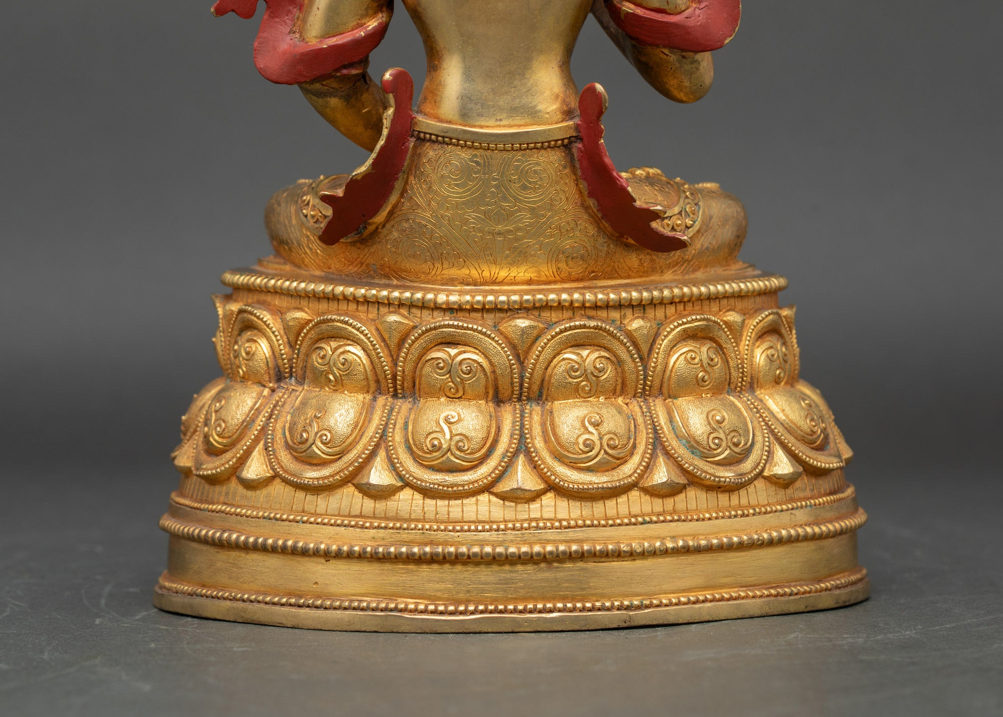 Radiant Vajrasattva Statue - Sacred Buddhist Purification Deity
