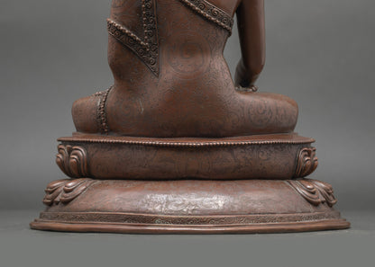 Enlightened Shakyamuni Buddha Statue | Handmade in Nepal