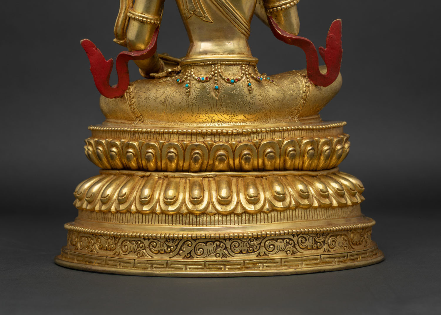 Manjushri Statue for Meditation | Fine Tibetan Metalwork