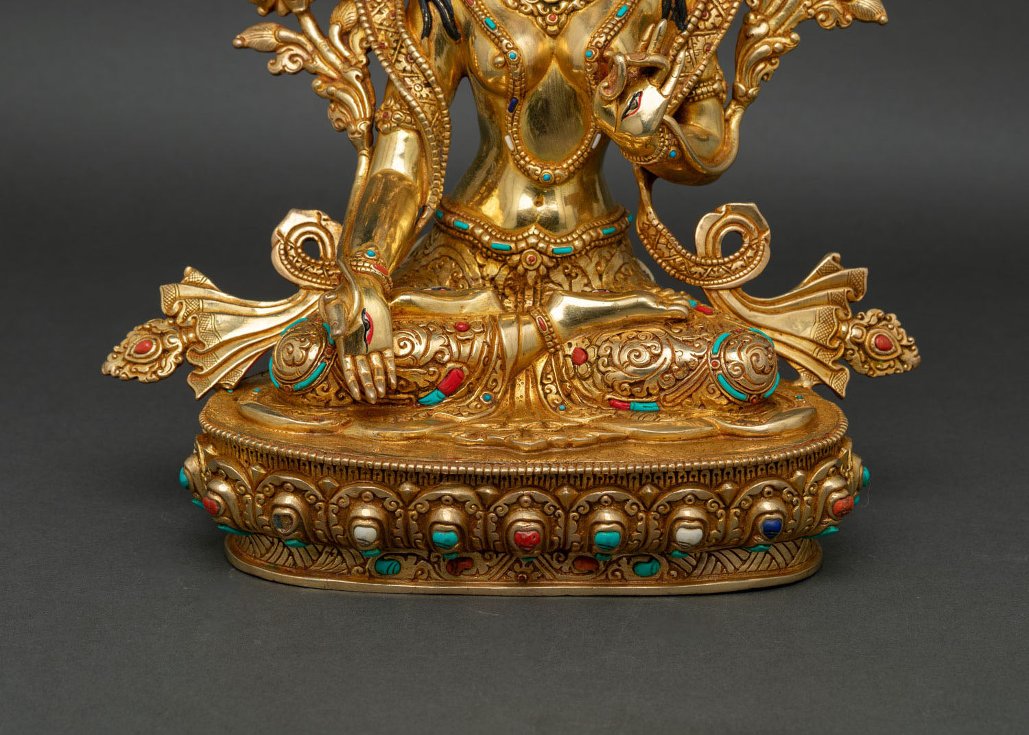 White Tara Statue | Handmade Nepalese Spiritual Artwork