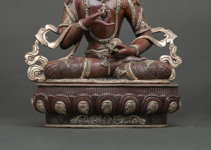 Vajrasattva Statue | Nepalese Spiritual Sculpture for Home Altar