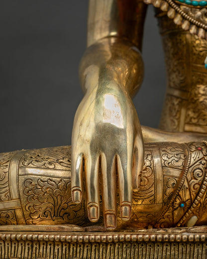 Extra Large Jowo Shakyamuni Rinpoche Statue | Handmade In Nepal