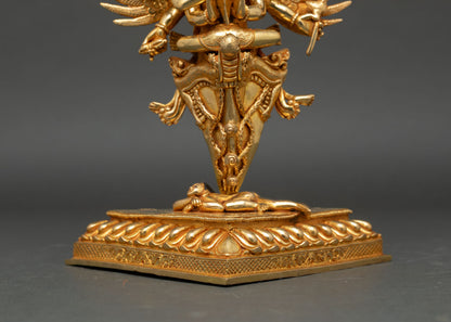 Vajrakilaya Statue | Sacred Union Deity for Vajrayana Practice