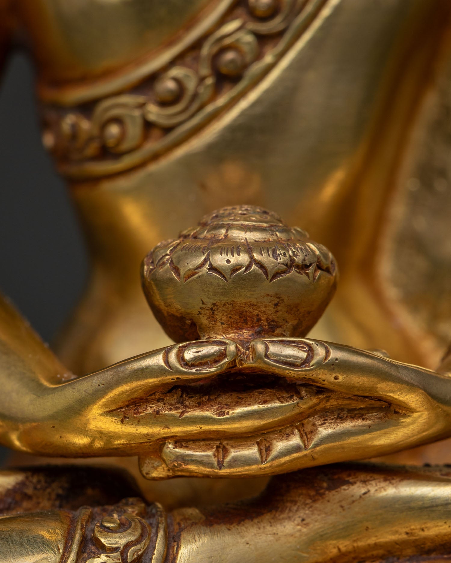 Amitabha Buddha Statue | Sacred Pure Land Buddha Art