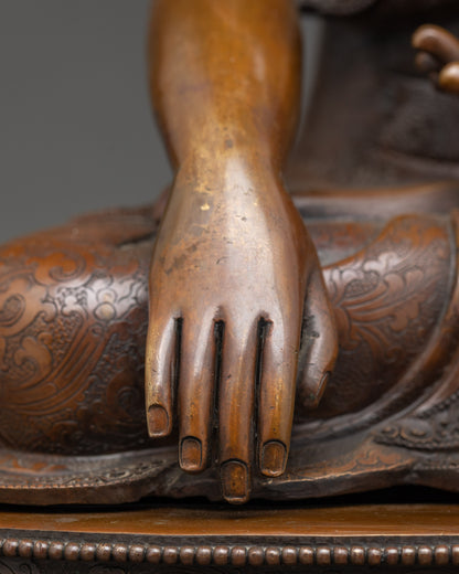 Nepalese Shakyamuni Buddha Statue- A Symbol of Wisdom