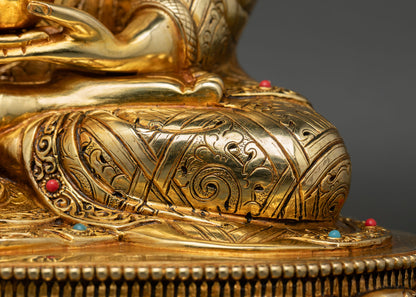 Amida Buddha (Amitabha) Statue | Lost Wax Buddhist Art