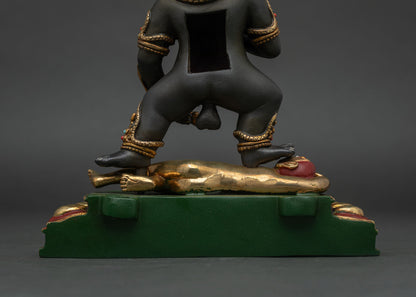Black Dzambhala Statue