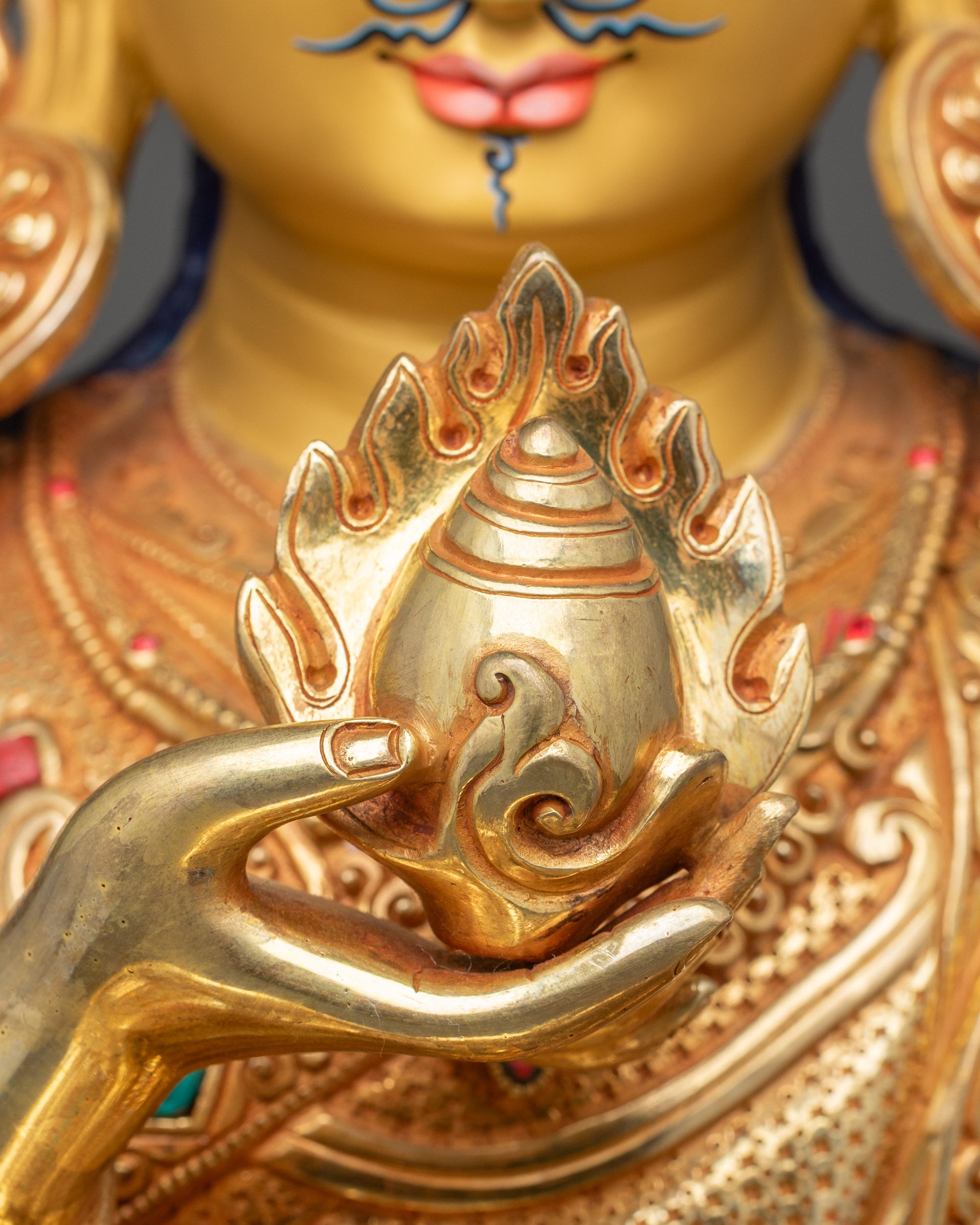 Guru Norlha Statue | Handcrafted Glorious Spiritual Master Sculpture