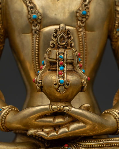 Amitayus Statue | Buddhist Altar & Meditation Art