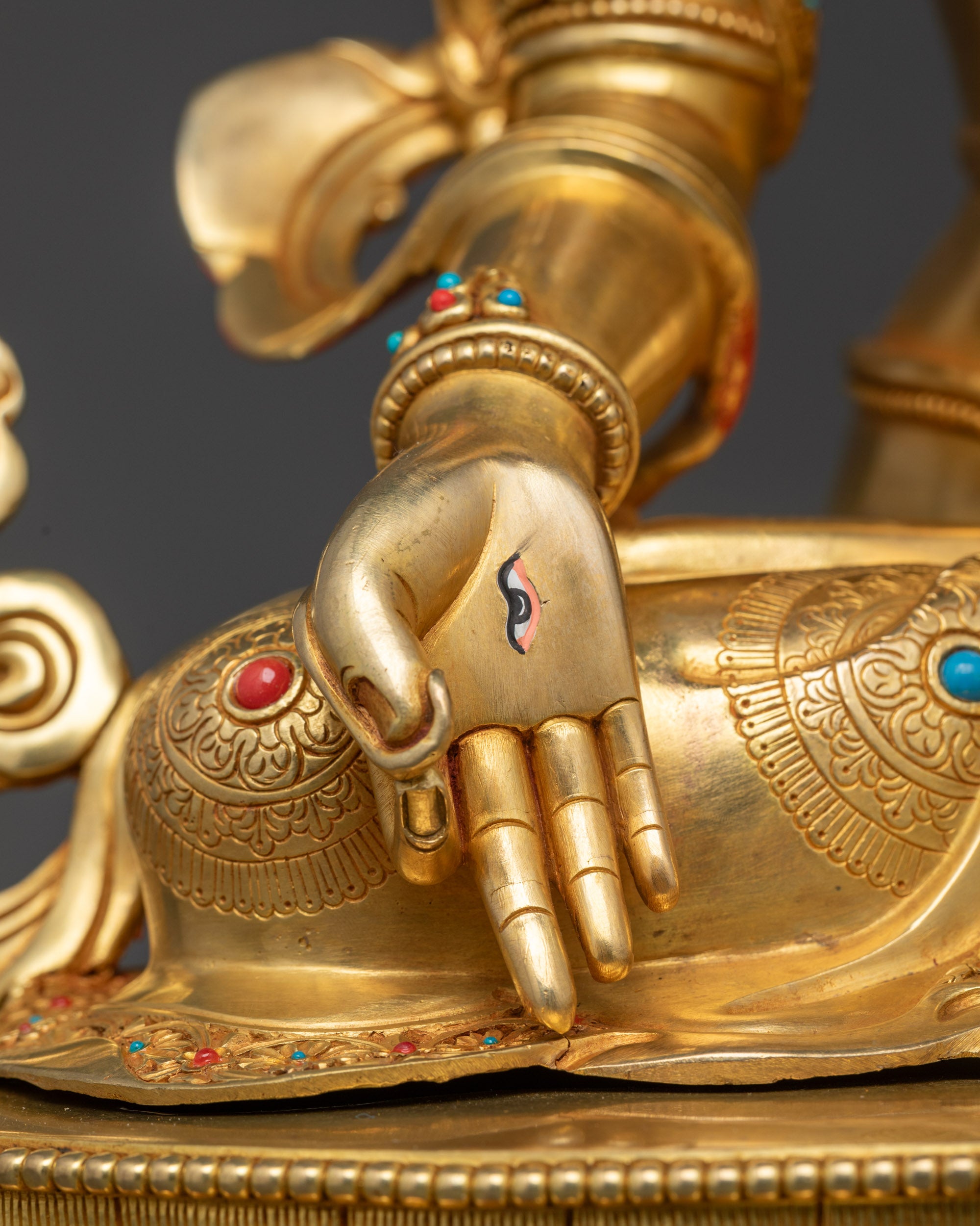 Female Bodhisattva White Tara Statue | Goddess of Compassion and Serenity