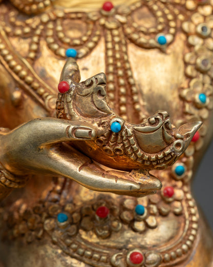 Mahasiddha Virupa Statue | Handcrafted Copper Sculpture from Nepal