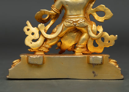 Handcrafted Vajrapani Statue | Wrathful Buddhist Protector
