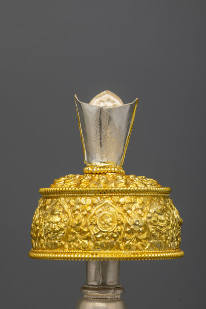 Handcrafted Che Bhumba Set | Sacred Himalayan Water Offering Vases