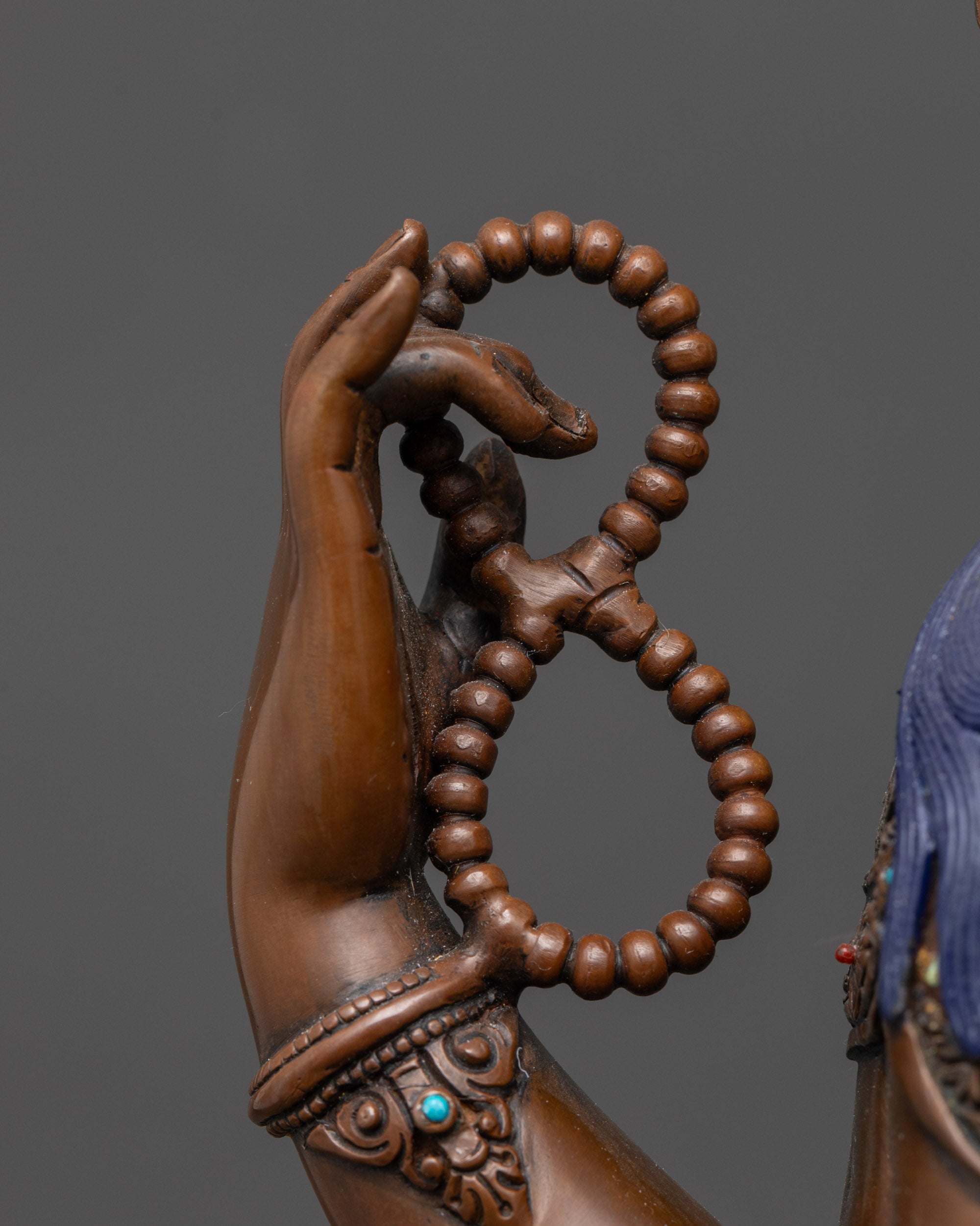 Nepalese Chenrezig Statue – Handcrafted Tibetan Avalokiteshvara Figure