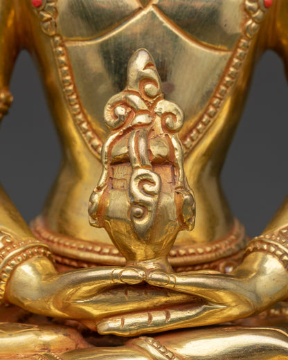Authentic Amitayus Statue for Long Life and Inner Peace