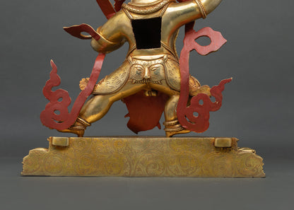 Vajrapani Statue | Wrathful Guardian of Buddhist Teachings