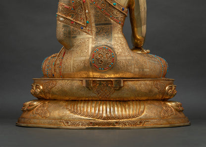 Shakyamuni Buddha Copper Statue — Perfect Meditation Companion