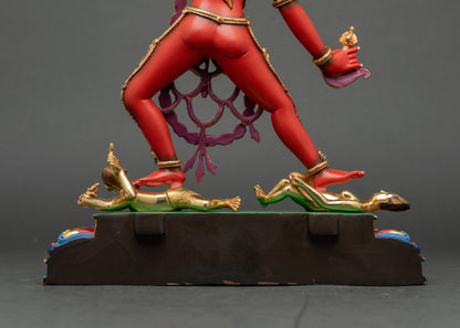 Handmade Vajrayogini Statue from Nepal | Goddess of Inner Transformation