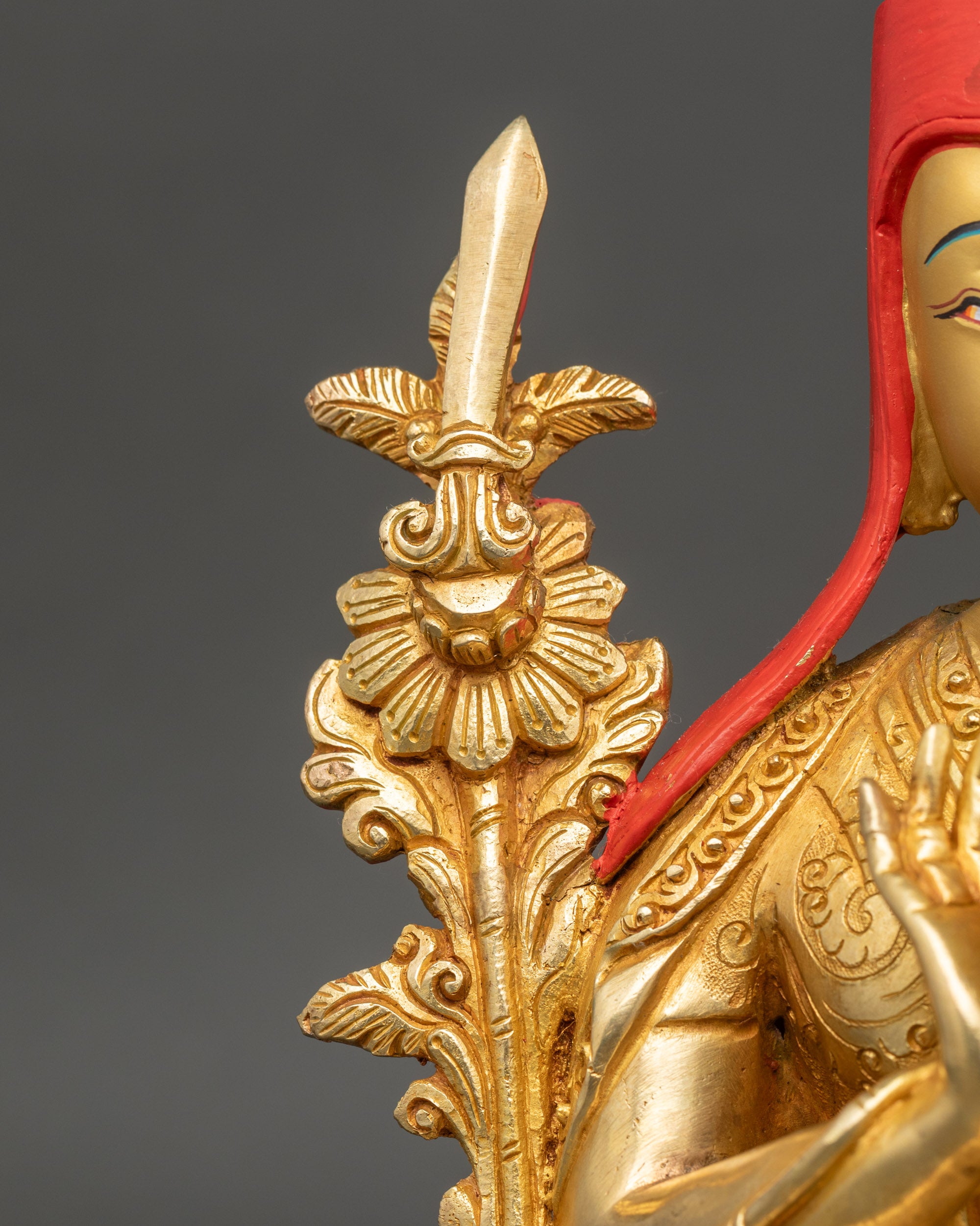 Honor Wisdom with Sakya Pandita Statue | Nepalese Handcrafted Figurine