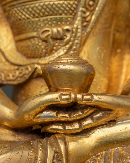 Amitabha Buddha Statue | Handcrafted Buddhist Sculpture from Nepal