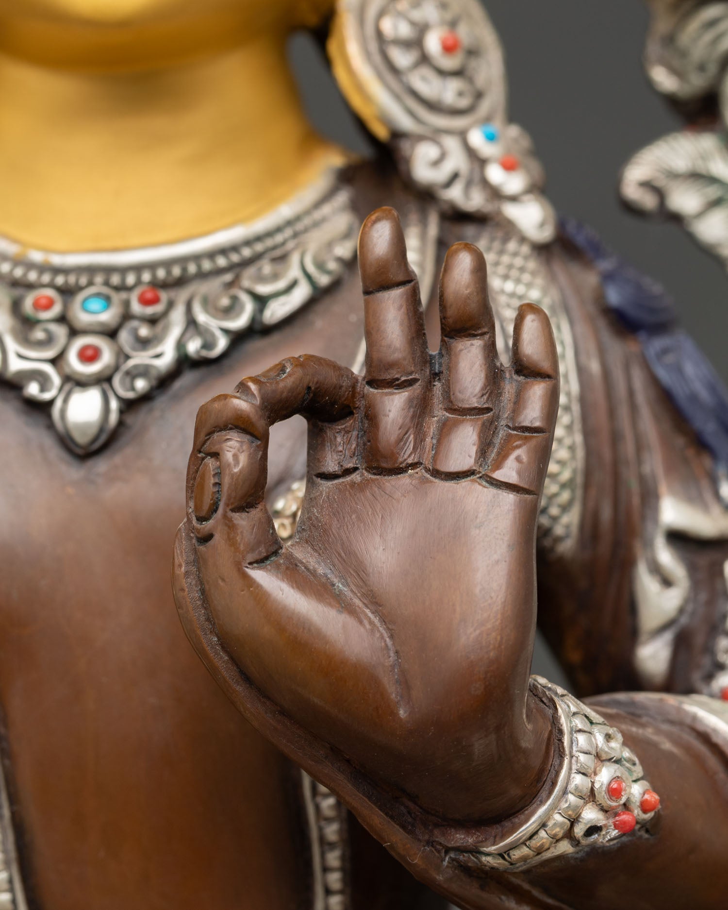 Manjushri Bodhisattva Statue | Sacred Enlightened Wisdom Art