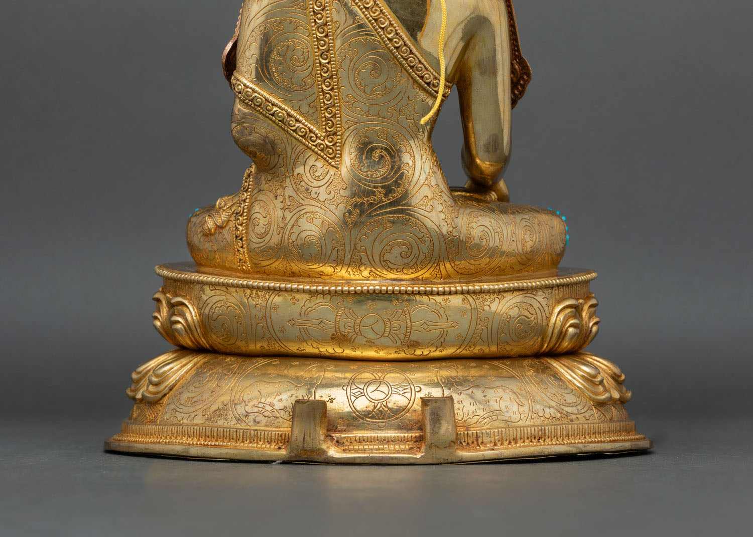 Jowo Rinpoche Statue | 24K Gold Gilded Tibetan Sacred Art