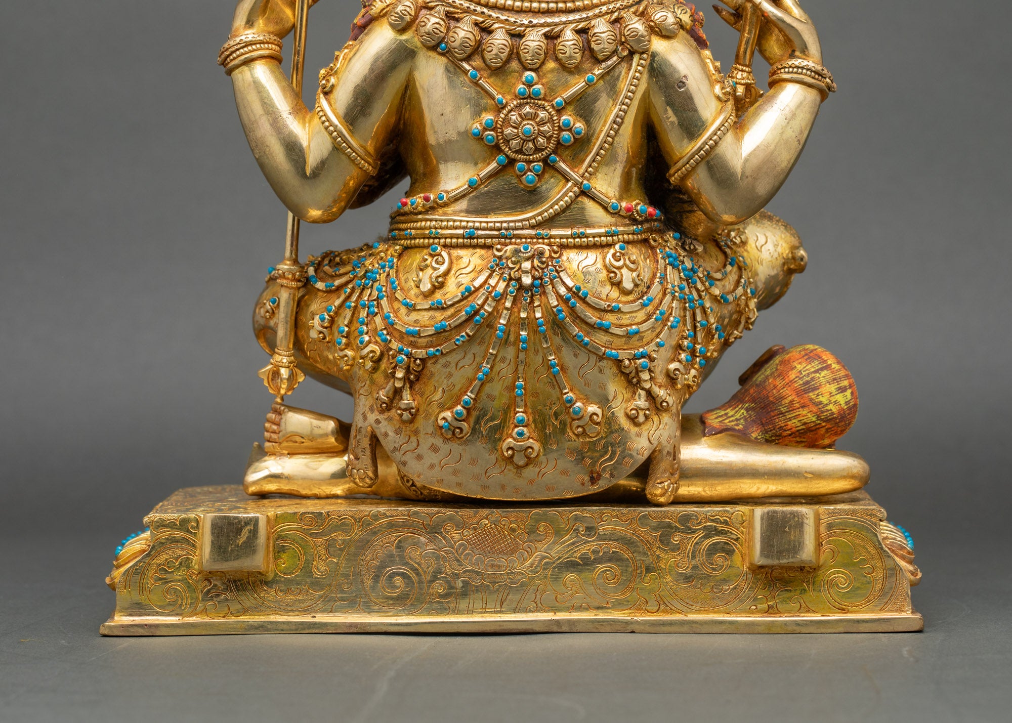 Four-Armed Mahakala Statue | Legendary Buddhist Dharma Protector
