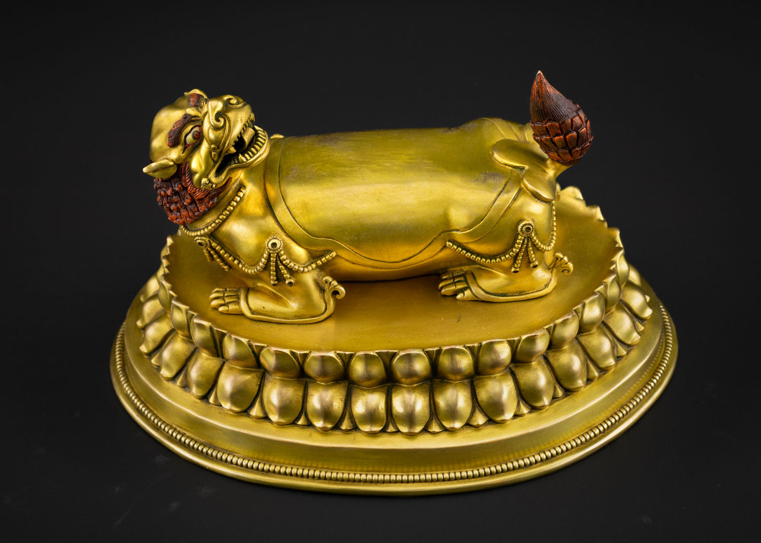 Simhanada Manjushri Statue | Prestigious Buddhist Sculpture