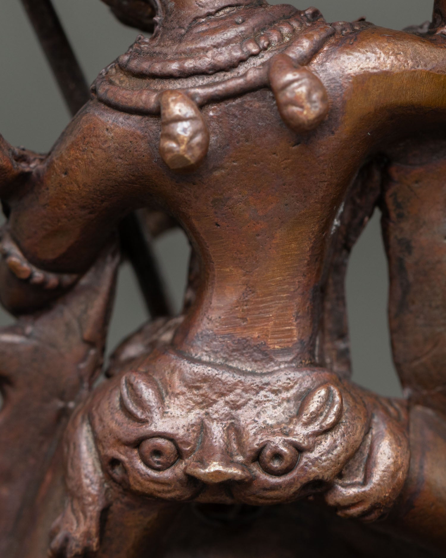 Simha Mukha Statue | Buddhist Lion-Faced Dakini Art
