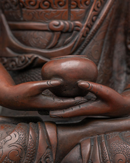 Divine Amitabha Buddha Statue | Spiritual Home Altar Decoration