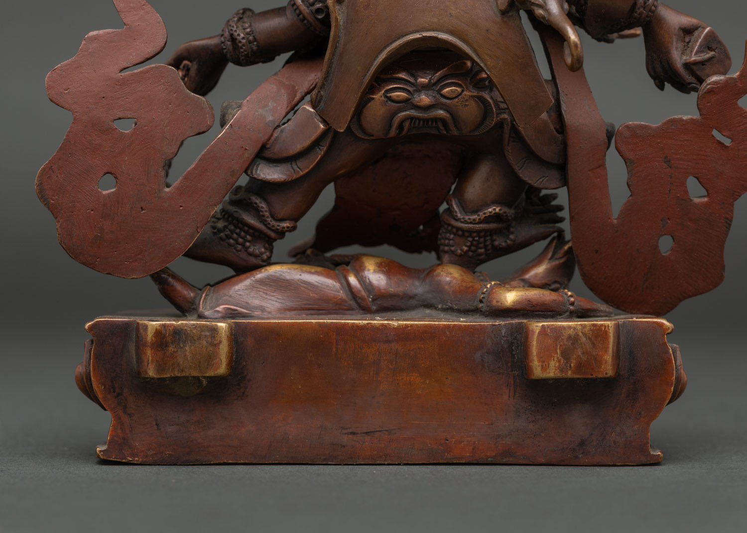 Six Armed Mahakala Statue | Tibetan Buddhist Protector Deity