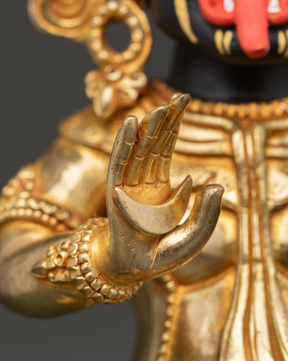 Zhajilamu Statue from Nepal | Tibetan Wrathful Goddess