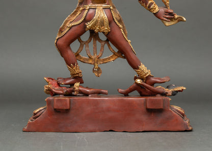 Vajrayogini Statue | Artisan Crafted Tibetan Dakini Artwork
