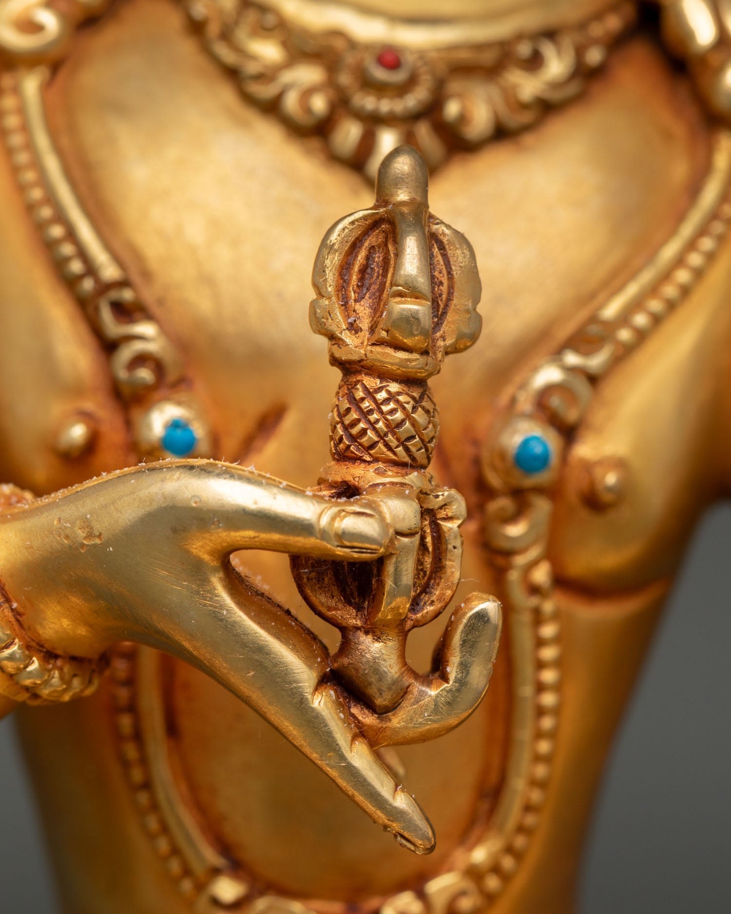 Vajrasattva Statue from Nepal | Buddhist Karma Purification Deity