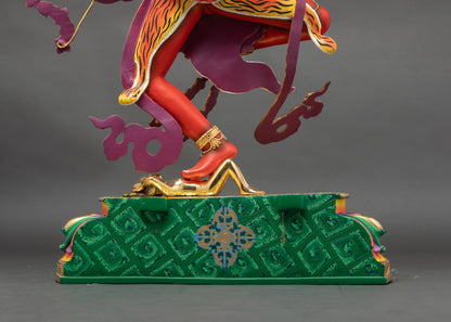 Tantric Kurukulle Statue | Magnetizing Rigje Lhamo Figurine from Nepal