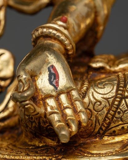 White Tara Buddha Statue | Authentic Himalayan Art for Meditation