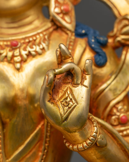 Green Tara Statue –  Female Buddha of Tibetan Buddhism