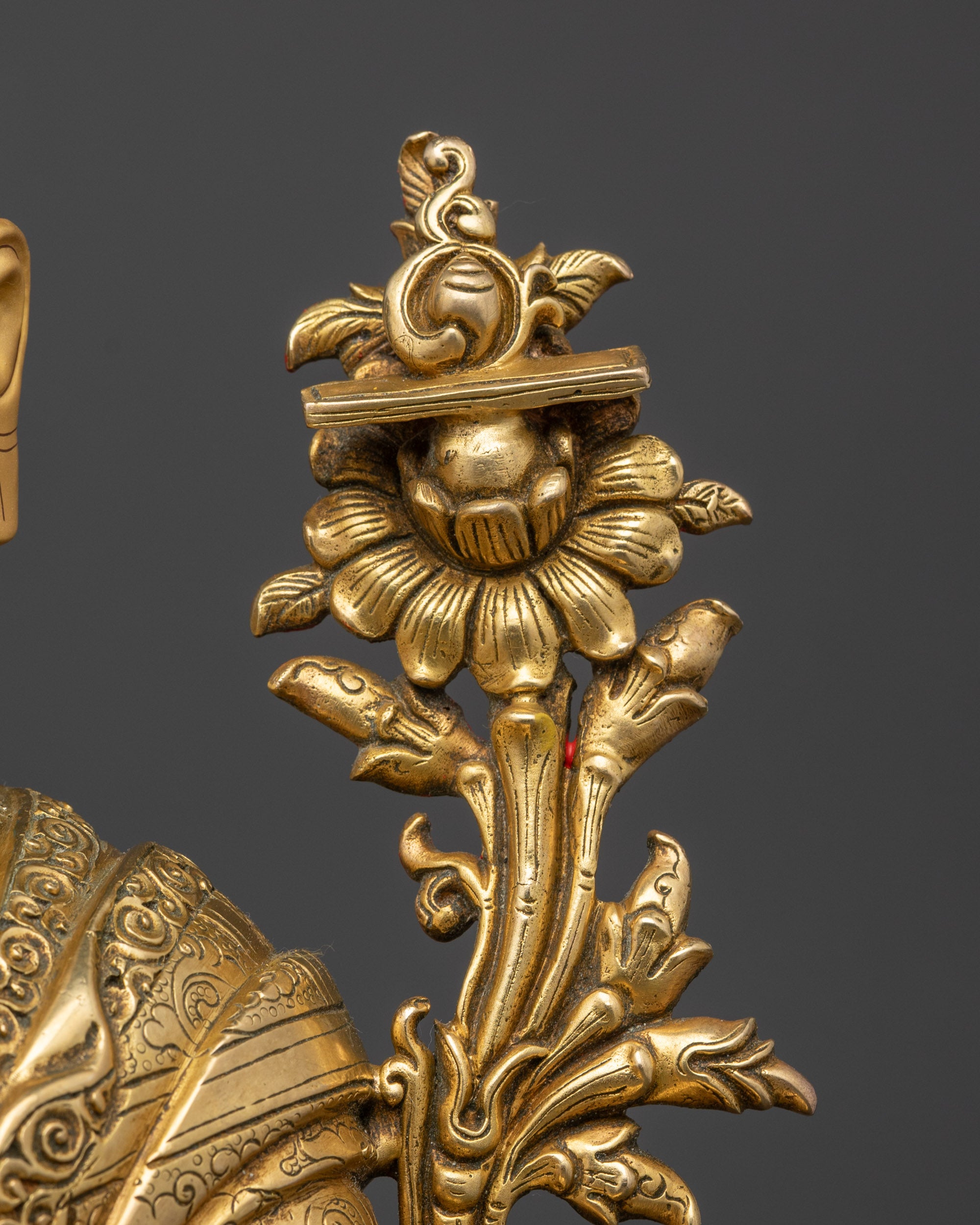 Authentic Tsongkhapa Statue Set | Traditional Buddhist Craftsmanship