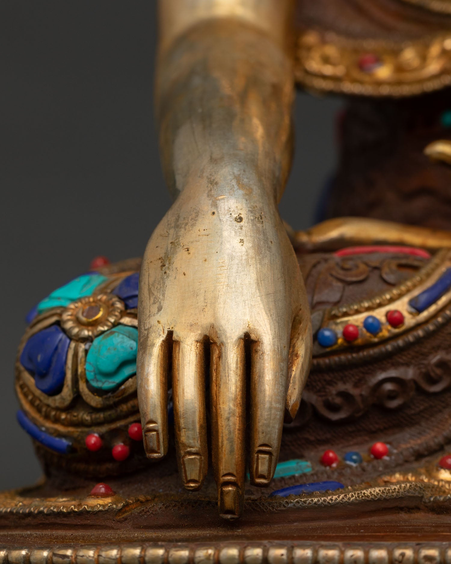 Shakyamuni Buddha Statue from Nepal | Buddhist Meditation Idol