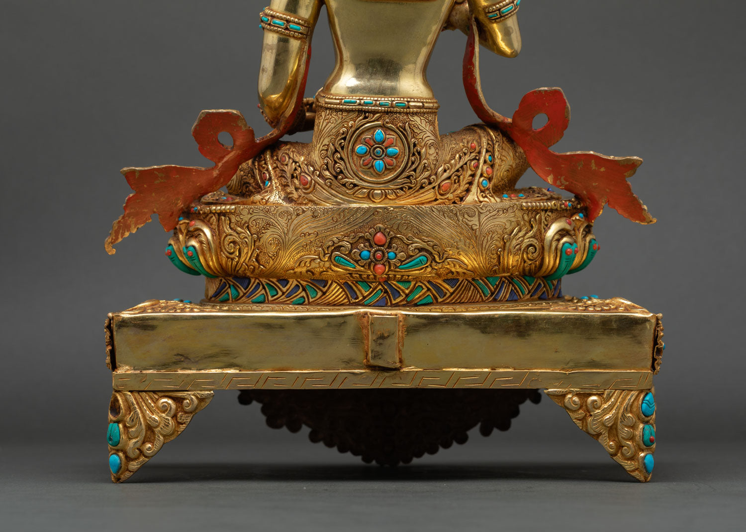 Vajrasattva with Throne – Tibetan Buddhist Statue